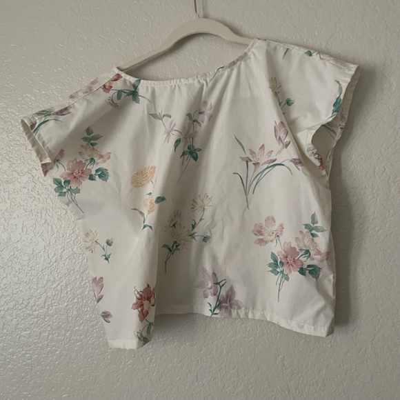 Frond V-Neck Top M/L - Picture 3 of 3